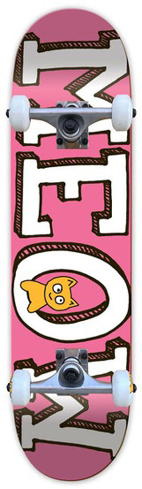 Komplettboard Meow Logo Pink