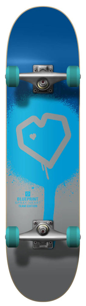 Komplettboard Blueprint SprayHeart Blue/Silver