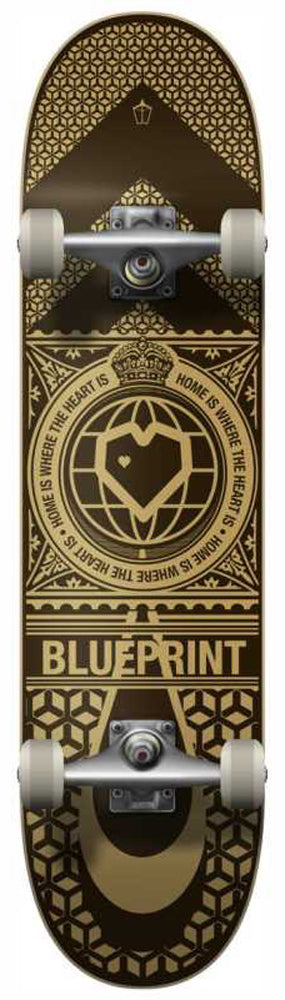 Komplettboard Blueprint Home Heart Black/Gold