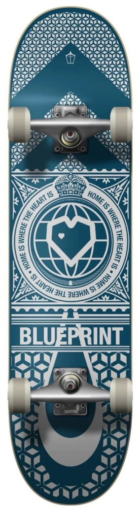 Komplettboard Blueprint Home Heart Navy/White