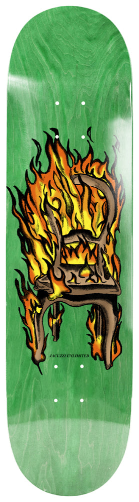 Deck Jacuzzi Chair On Fire Twin Tail