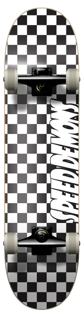 Komplettboard Speed Demons Checkers Black/White