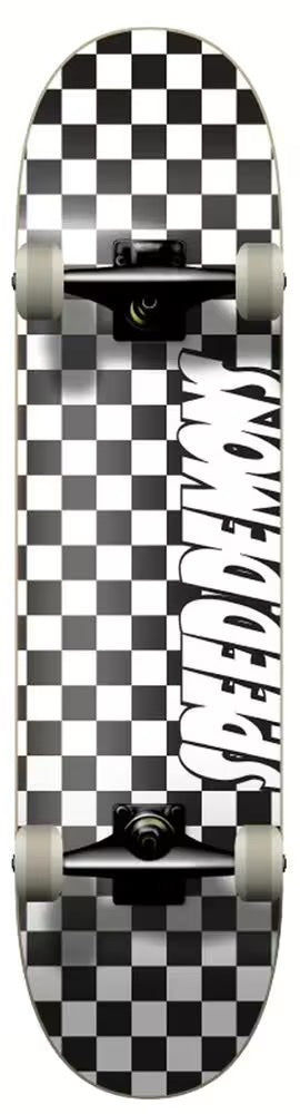 Komplettboard Speed Demons Checkers Black/White
