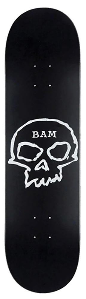 Deck Zero Team x BAM Single Skull Black