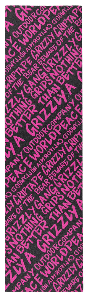 Griptape Grizzly Handwritten Pink