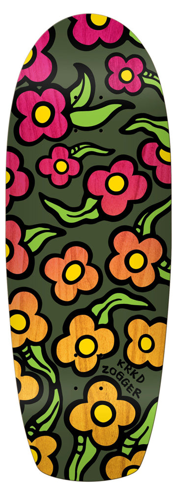 Deck Krooked Team Zogger Wildstyle Flowers