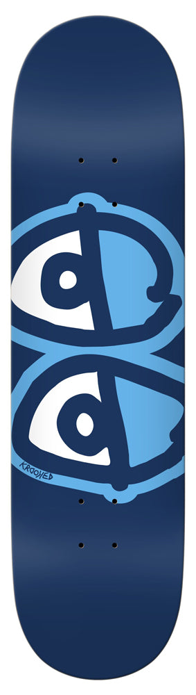 Deck Krooked Eyes Blue 8.38" Easy Rider