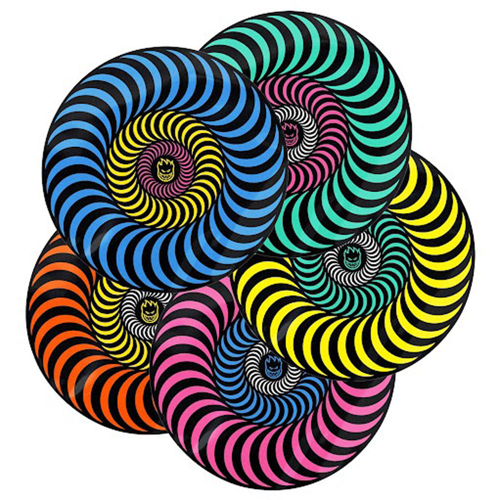 Sticker Spitfire Tri-Color Swirl Bighead 4"