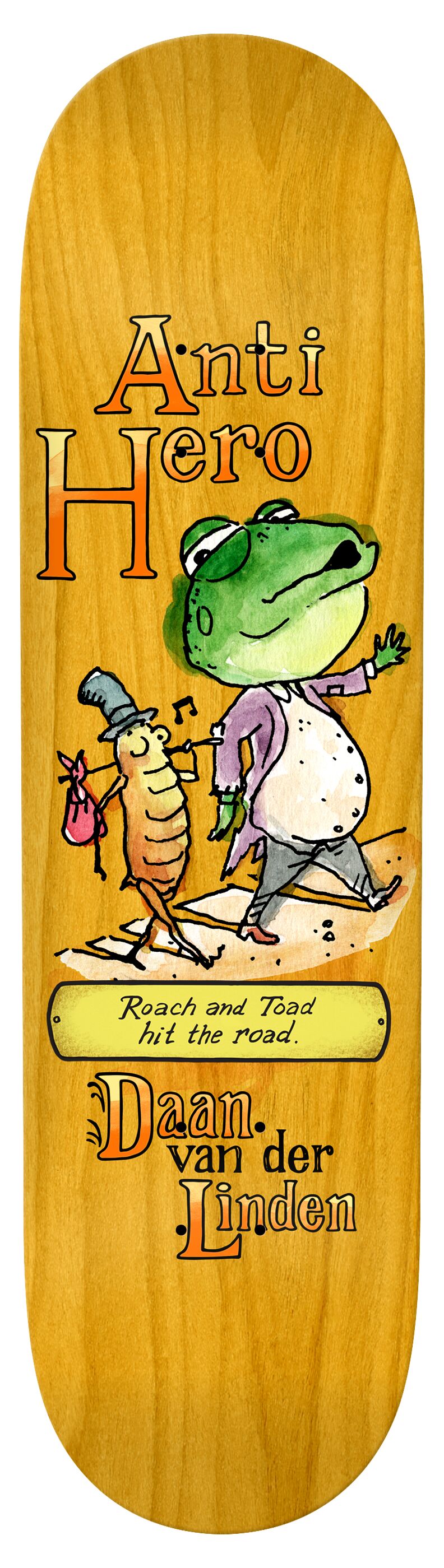 Deck Anti Hero Daan Roach And Toad 8.28"