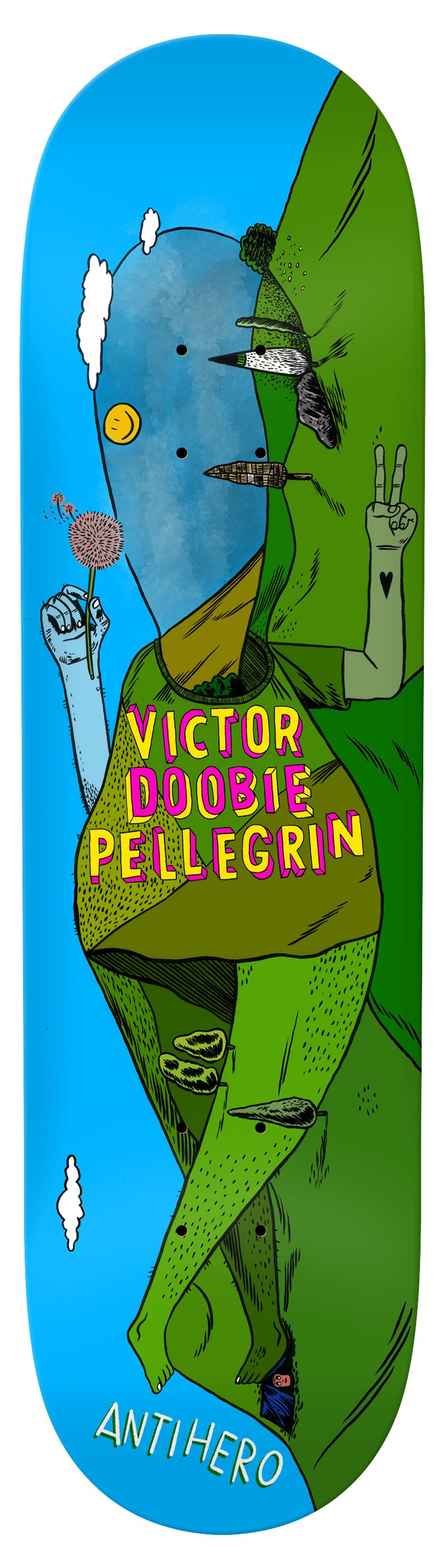 Deck Anti Hero Doobie Some Legs 8.75"