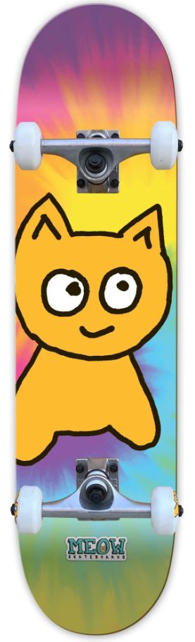 Komplettboard Meow Logo Tie Dye