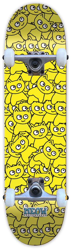 Komplettboard Meow Sticker Pile CMYK Yellow ST