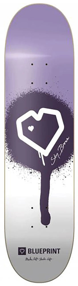 Deck Blueprint Brown-x-MLSL Collabo Purple/White