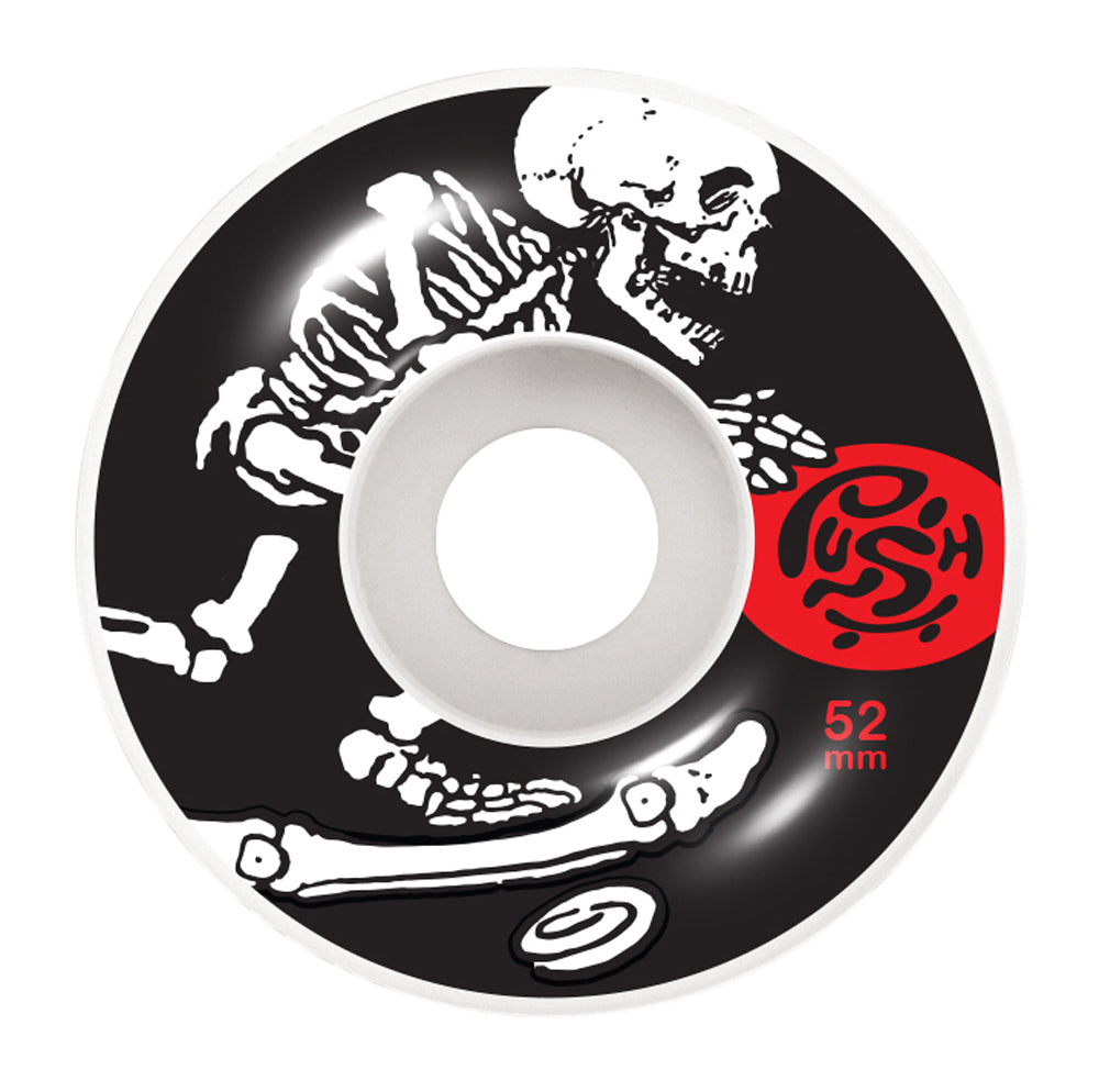 Komplettboard Push Skeleton Push Red