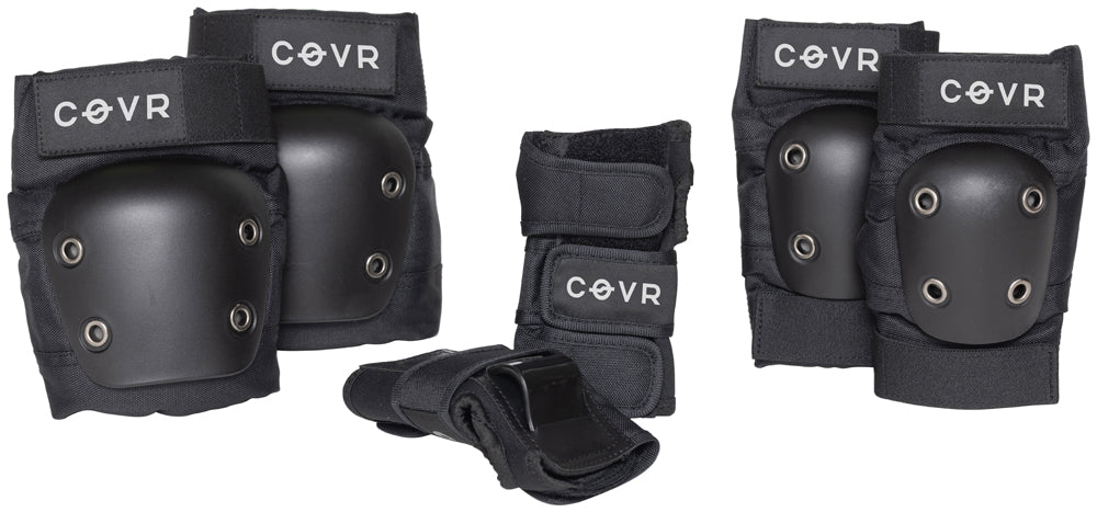 Pad Set Junior/Youth Covr Black
