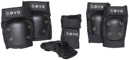 Pad Set Junior/Youth Covr Black