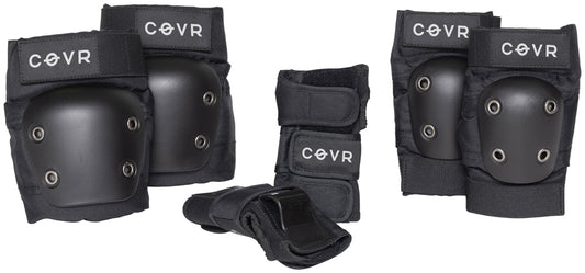 Pad Set Junior/Youth Covr Black