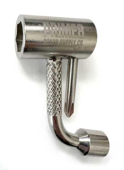 Tool Prime8 Coin Pocket Tool Silver