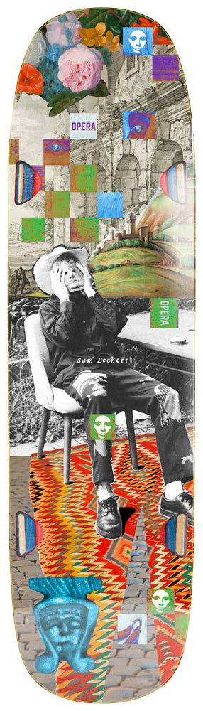 Deck Opera Sam Beckett Collage