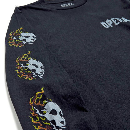 Langarm T-Shirt Opera Fire Mask