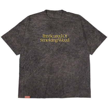 T-Shirt Jacuzzi Scared Weed Mineral Washed