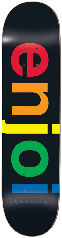 Deck Enjoi Team Spectrum Black