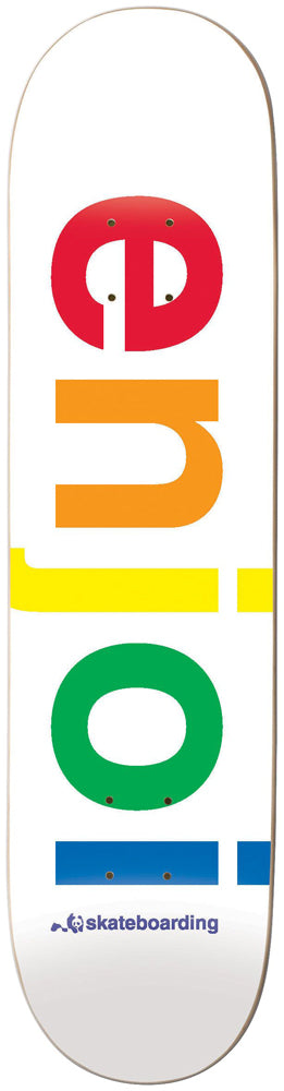 Deck Enjoi Team Spectrum White