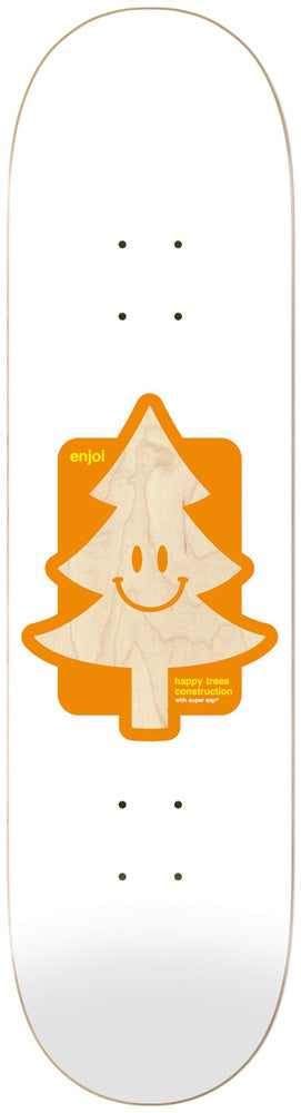 Deck Enjoi Team Happy Tree R7 SAP White