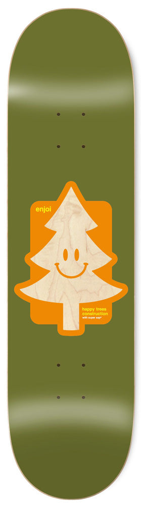 Deck Enjoi Team Happy Tree R7 SAP Army Green