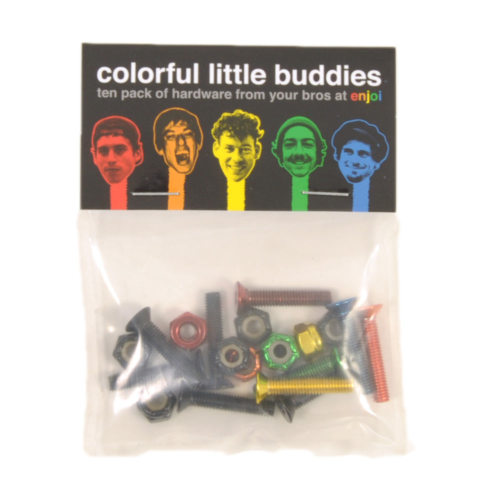 Montage Set Enjoi 1" Kreuz LittleBuddies Anodized