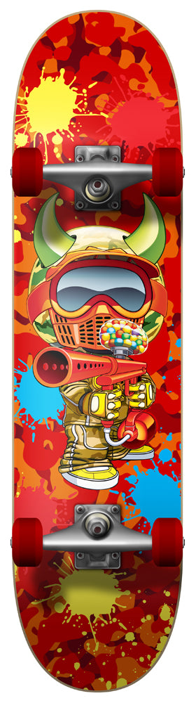 Komplettboard Speed Demons Paintballer Red Camo