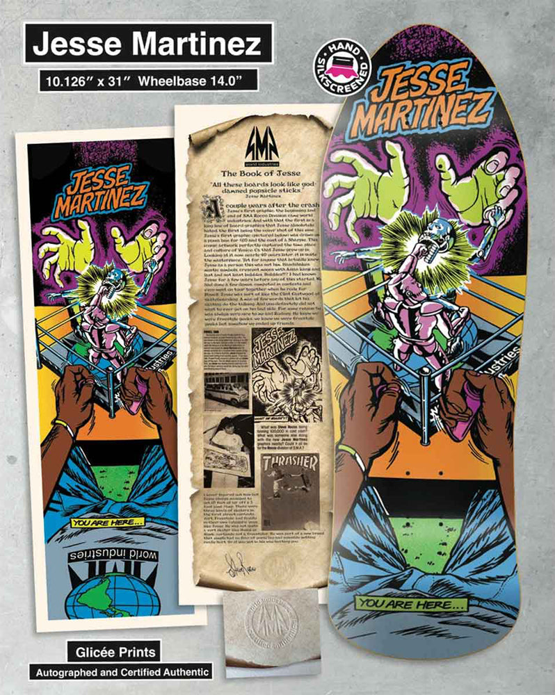 Deck World Industries Jesse Martinez Rock'em Sock'em LTD. SP