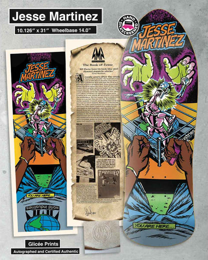 Deck World Industries Jesse Martinez Rock'em Sock'em LTD. SP