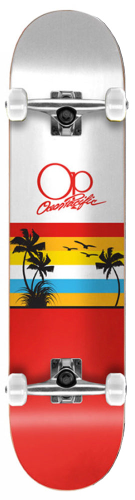 Komplettboard Ocean Pacific Sunset White/Red