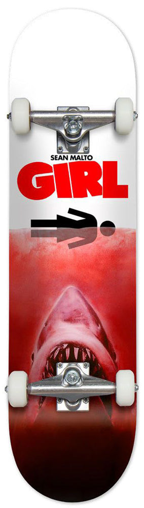 Komplettboard Girl Malto Shark Attack PP Red