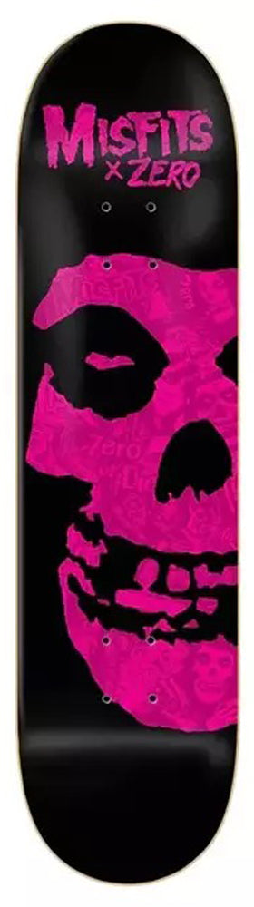 Deck Zero x Misfits Fiend Skull Collage Pink