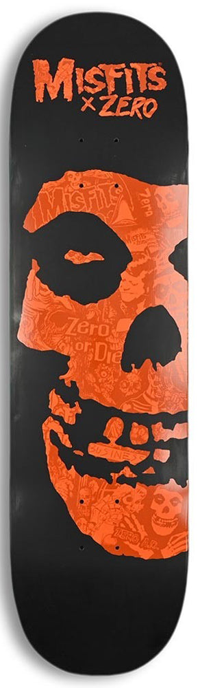 Deck Zero x Misfits Fiend Skull Collage Orange