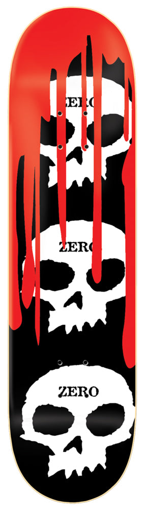 Deck Zero Team 3-Skull Blood Black R7