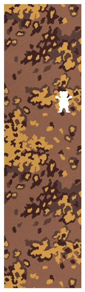 Griptape Grizzly Camo Bear Cutout Leaf