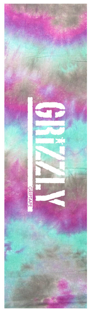 Griptape Grizzly Tie-Dye White Stamp #2