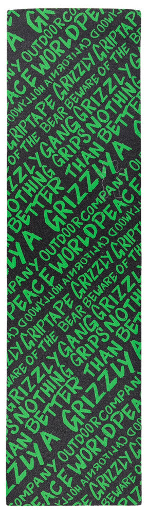 Griptape Grizzly Handwritten Green