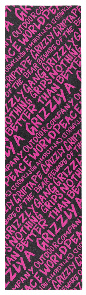 Griptape Grizzly Handwritten Pink