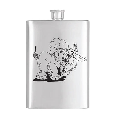 Flachmann Thank You x Hijinx Stainless Steel Flask