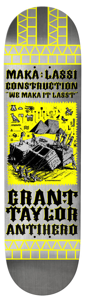 Deck Anti Hero Taylor Makalassi Construction DBX