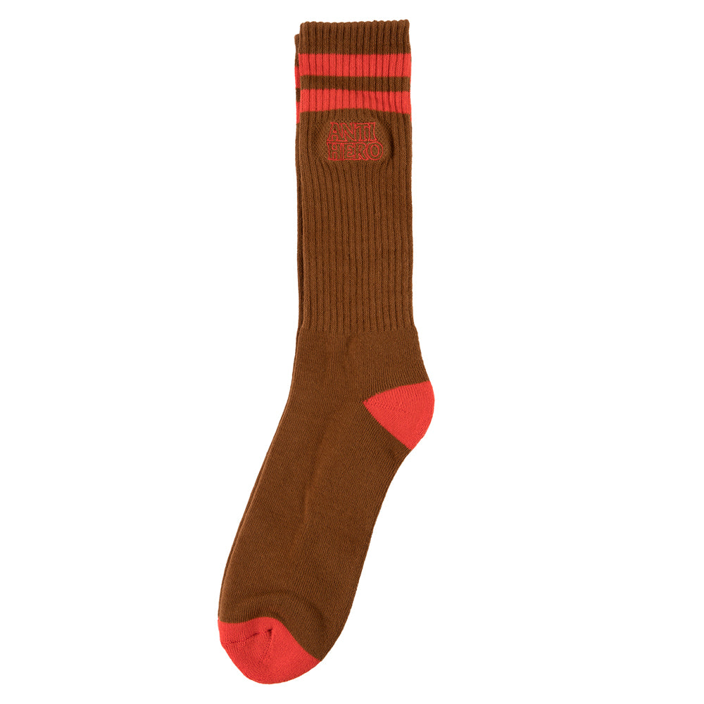 Socken Anti Hero Black Hero Outline Emb.