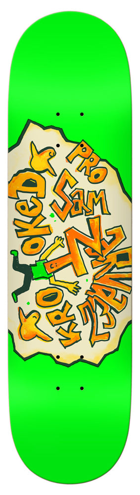 Deck Krooked Sam Narvaez Green Sam