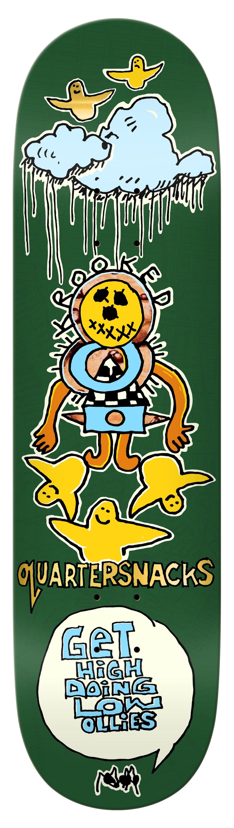 Deck Krooked -X- Quarter Snacks Get High