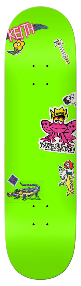 Deck Krooked Cromer Neon Sticker