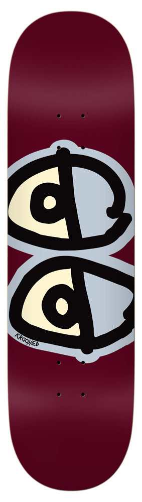 Deck Krooked Team Eyes Maroon