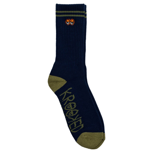 Socken Krooked Eyes Emb